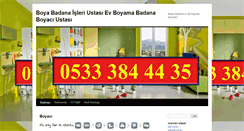 Desktop Screenshot of boyabadanaistanbul.com
